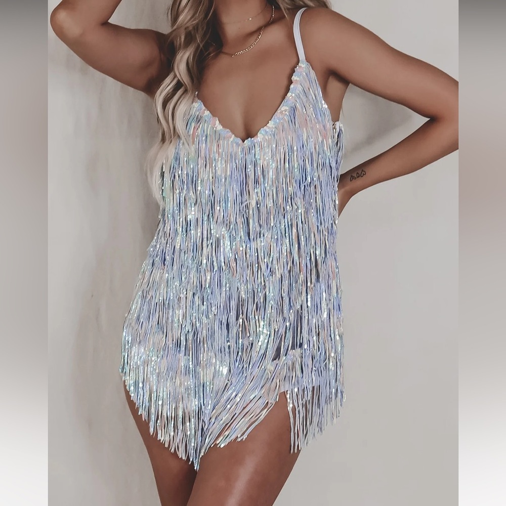 Amazing Lace Shake It My Way Mini Dress